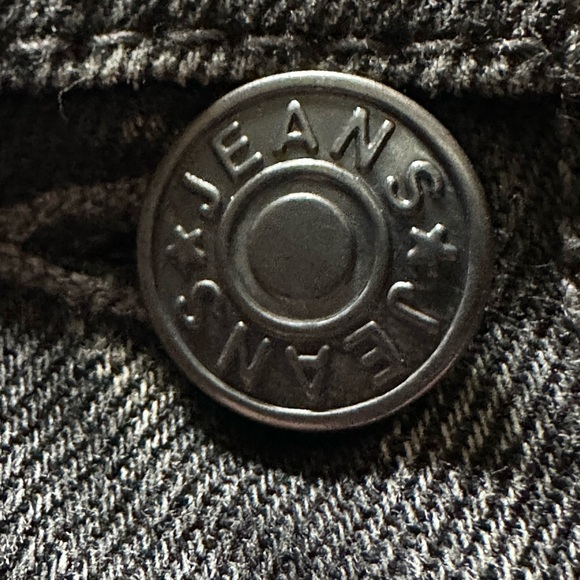 Embroidered Black Denim Jacket with Floral Accents - Picture 10 of 10